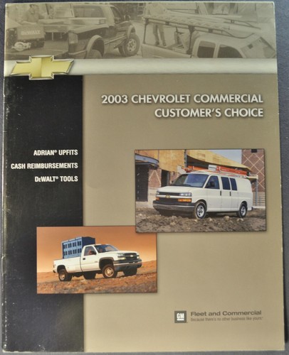 2003 chevrolet commercial - 2003,