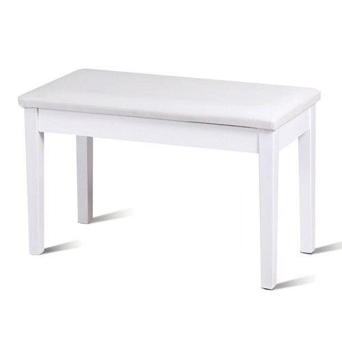 Leather piano bench - piano,