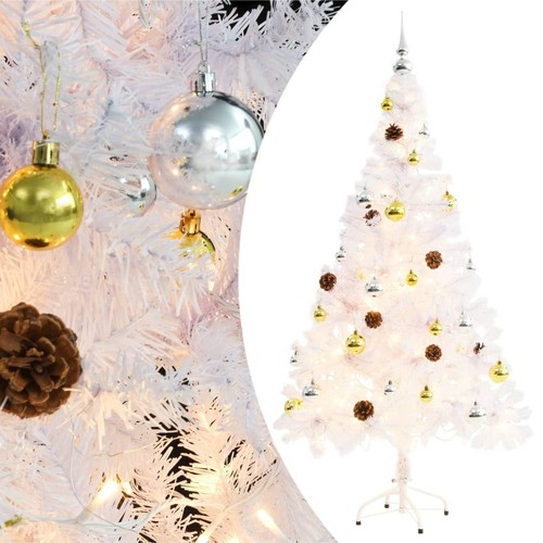 Pre lighted christmas - pre-lighted, tree