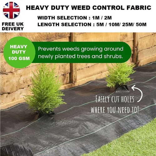 Heavy duty weed - heavy, fabric