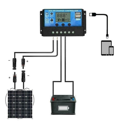 Solar panel battery charge 30a - solar,