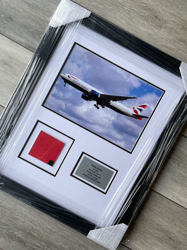 British airways large - large, framed