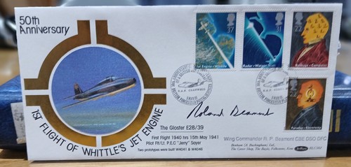 Benham fdc signed 50th - benham,