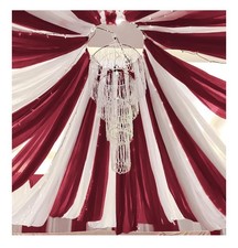 6 Panels Burgundy Ceiling
