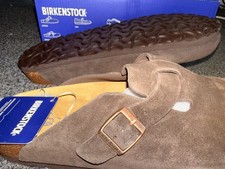 Mocha Birkenstock Boston Clogs