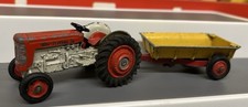 Corgi Vintage Farm Massey Ferguson 65 Tractor With 30 CWT Tipping Trailer