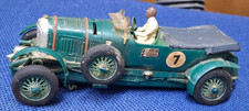 Scalextric C64 Bentley - Green - Vintage Classic - No Box - Spares or Repair