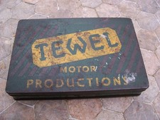 Vintage Tewel Motor Productions - Blanking Grommets Tin With Metal Inserts.