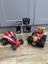 Vintage Tyco Turbo Tantrum 6.0v RC Car 1990's & Nikko Sound Tornado RC 4x4