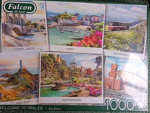 Jigsaw welcome wales - welcome, 1000