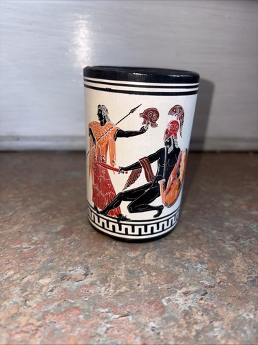 Vintage greek pottery set - vintage,