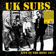 UK Subs : Live at the Roxy VINYL 12" Album Coloured Vinyl (Limited Edition)