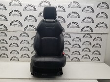 2015 LAND ROVER EVOQUE L538 FRONT RIGHT DRIVER SIDE BLACK LEATHER HEATED SEAT