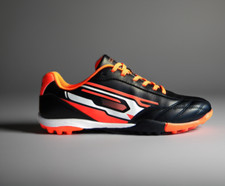 Astro Turf TF football boots trainers shoes black orange ICHNOS