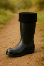 Mens Fleece Wellington Boot Socks Wellies Welly Liners Festival Winter Warm