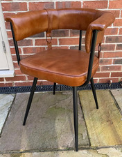 Leather Dining Chair - Vintage