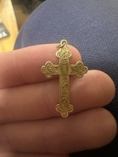 Antique Rolled Gold Cross