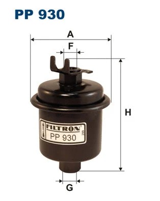Fuel filter fits - fits:, honda