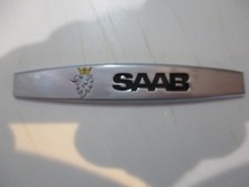 SAAB CAR BADGE Aluminium, New.