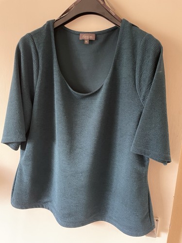 Ladies alexon teal top - ladies,