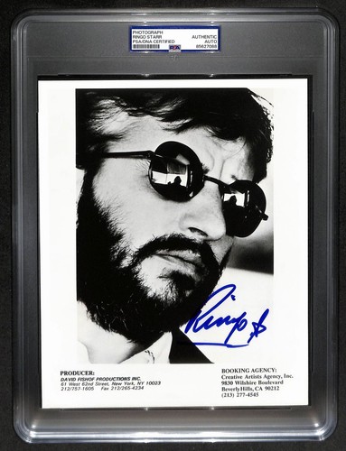 Ringo starr signed autographed - ringo,