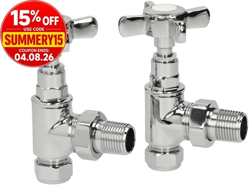 Traditional radiator valves - radiator,