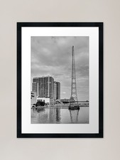 WQAM Radio Tower Framed Art