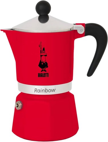 Bialetti rainbow red - red, 3