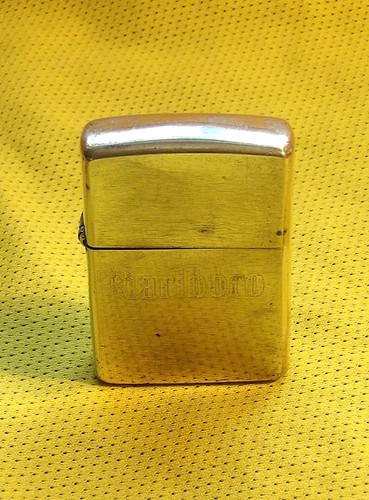 Vintage solid brass marlboro - solid,