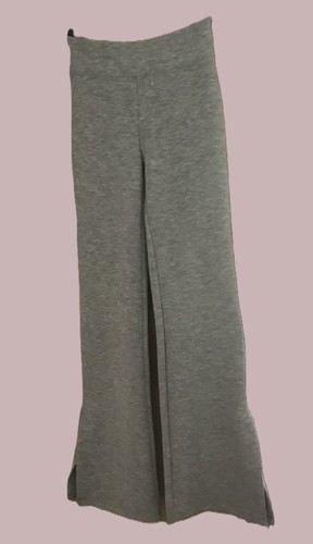 Ladies grey split hem casual - grey,