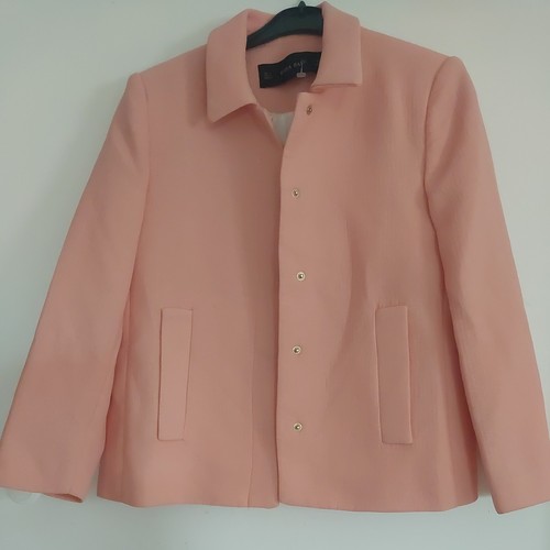 Zara pink lined crop - zara, jacket