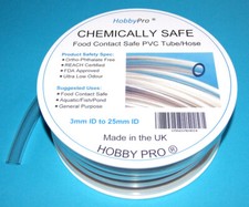 PVC Clear Plastic Tube Flexible Hose Pipe Food Safe Phthalate Free Aquarium Pond