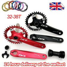 32-38T Crankset MTB Bike Bicycle Crank Bottom Bracket 104BCD Chainring BB Set UK
