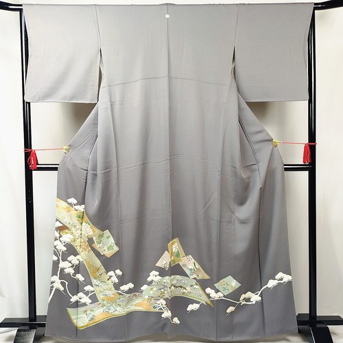 Vintage japanese silk kimono - silk,