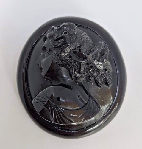 Antique victorian whitby jet - antique,