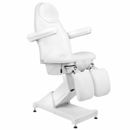 Cosmetic lounger white massage