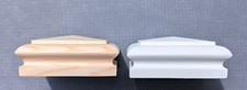 Newel post cap pyramid fit - post,