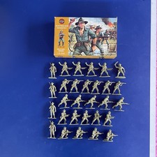 Airfix Toy Soldiers Australian Infantry Boxed 1/32 Scale WW2 Complete Set