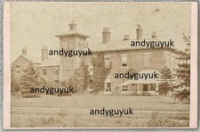 CDV RUGBY UNKNOWN HOUSE   BY EDMUNDS ANTIQUE PHOTO