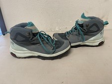 Salomon Outline Mid GTX Women’s Trail Running Shoes Blue Waterproof Size 9.5