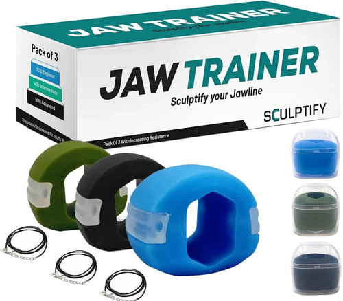 Jawline trainer exerciser - jawline, trainer,