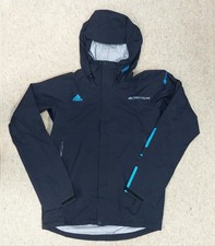 Adidas Team Sky Pro Cycling Rain Jacket Mens Medium 38"/40" Black Climaproof