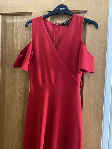 Lipsy red jumpsuit - red, next