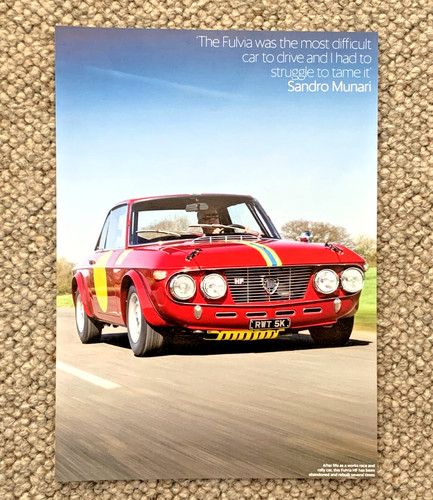 Lancia fulvia sandro munari - lancia,