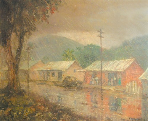 Jamaican shanty town - jamaican,