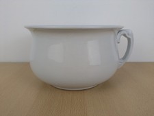 Vintage Chamber Pot White