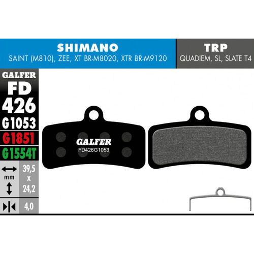 Galfer shimano saint - shimano, zee