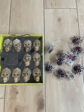 Halloween Lights Bundle  - Skull Heads And Creepy Bugs