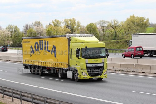 Truck photo daf - truck, tarpaulin