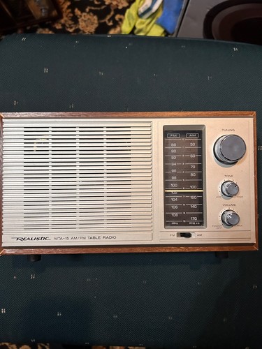 Vintage realistic portable - vintage,